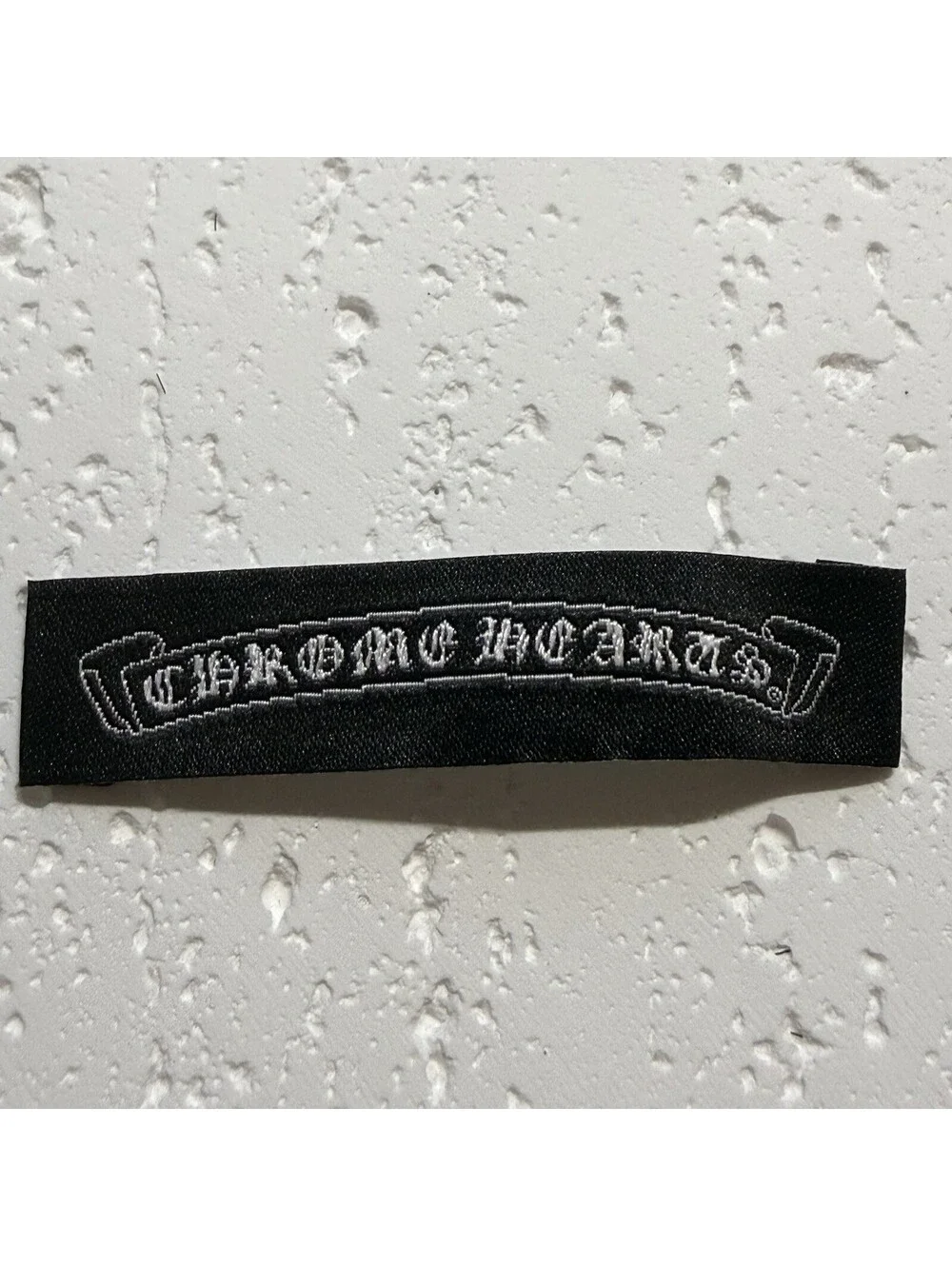 Chrome Hearts 1 Designer Tag LABEL Replacement Sewing Accessories 6 X 1 cm